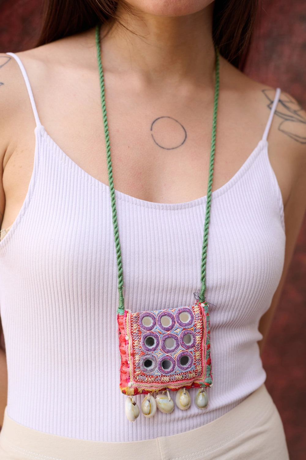 Rangeela Patch Necklace