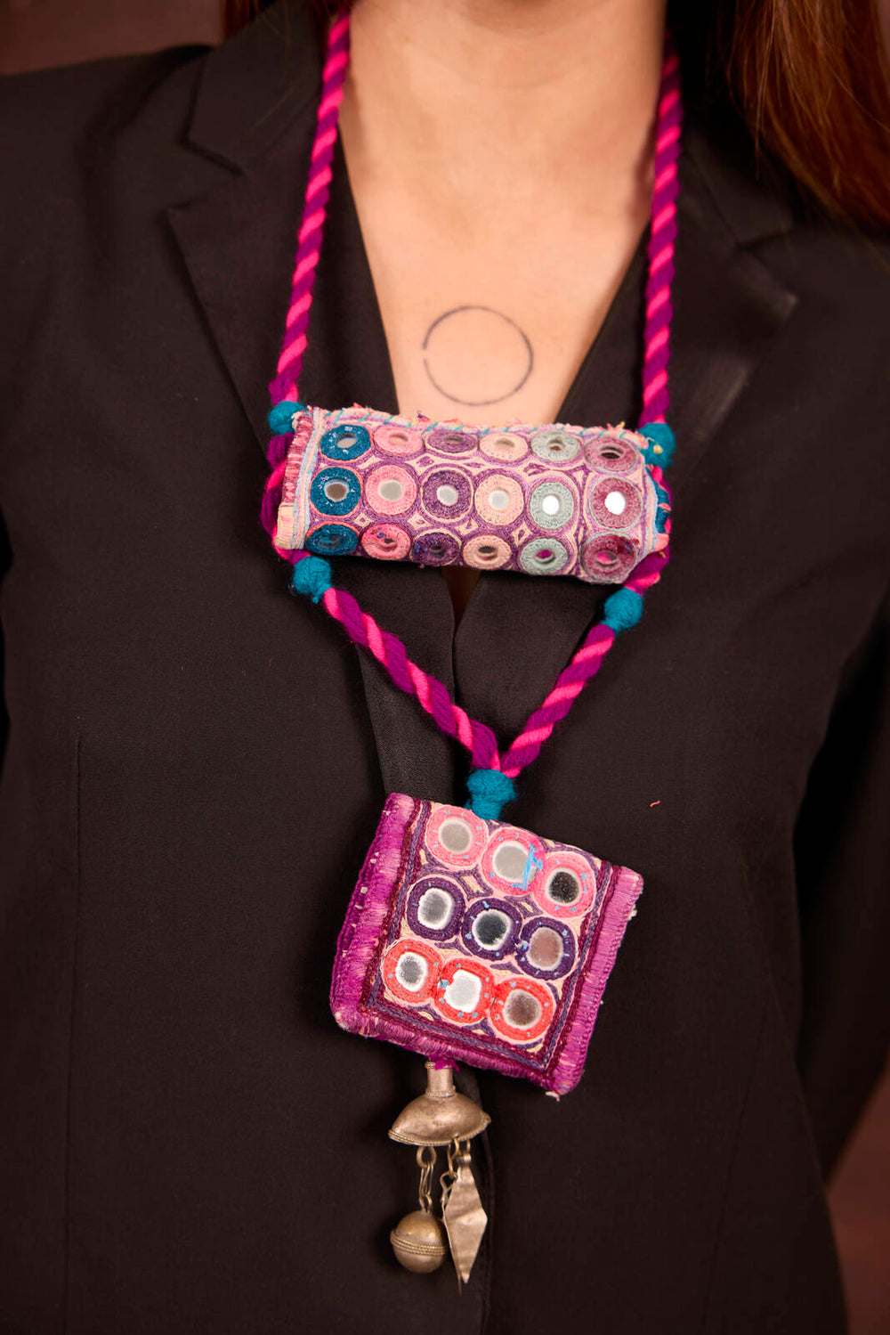 Rangeela Patch Necklace