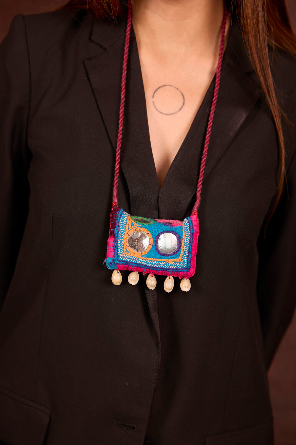 Rangeela Patch Necklace