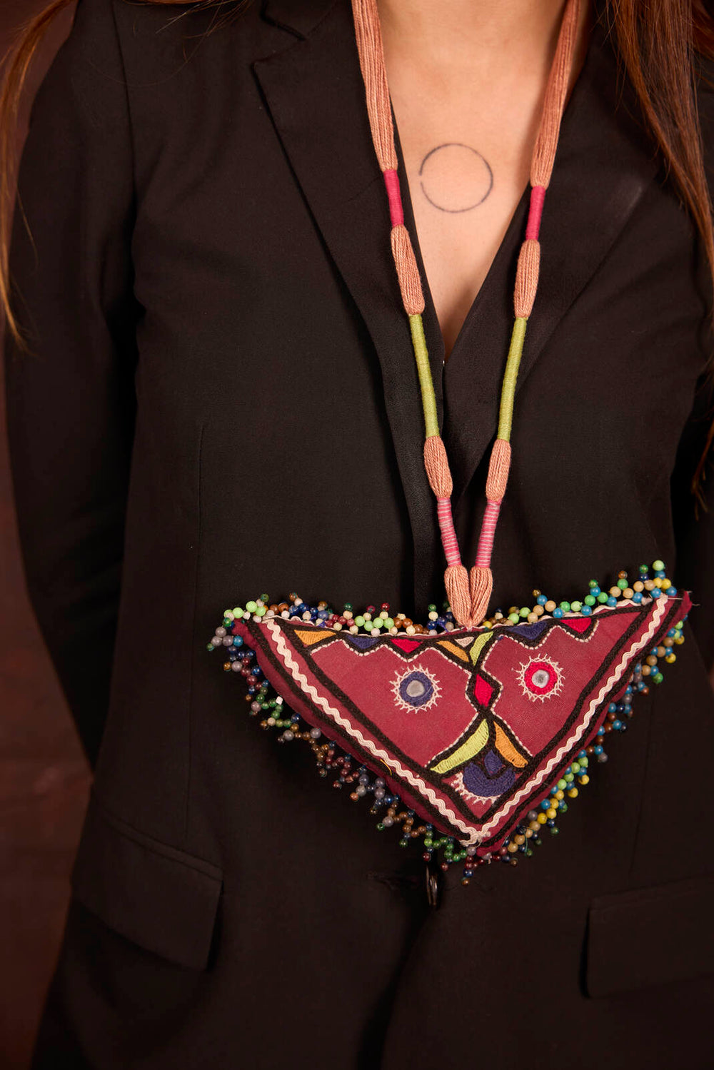 Rangeela Patch Necklace
