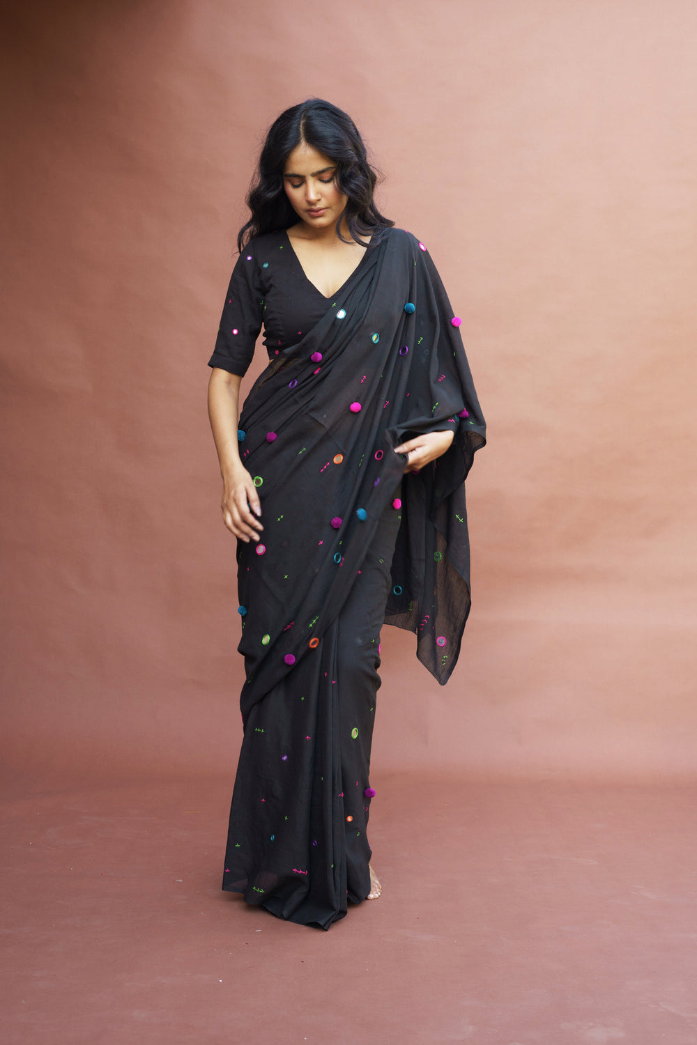 
                  
                    Cosmic Jugalbandi Saree
                  
                