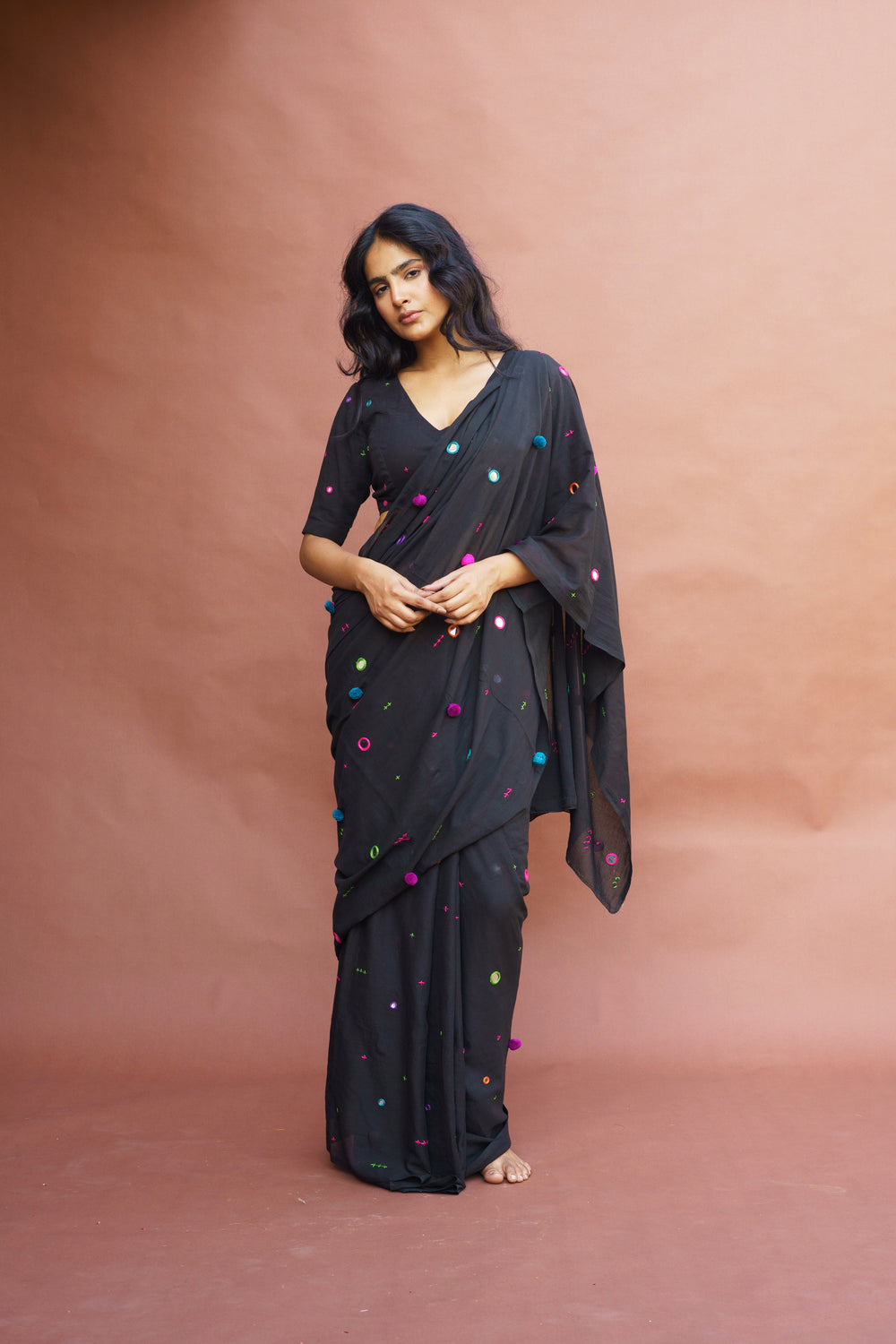 
                  
                    Cosmic Jugalbandi Saree
                  
                