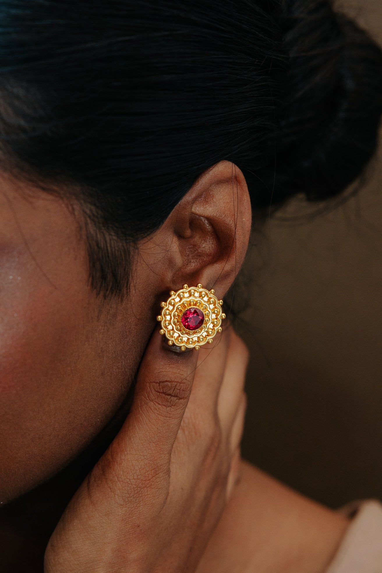 Saba Earring (Pink)