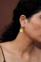 Evil Eye Hoops