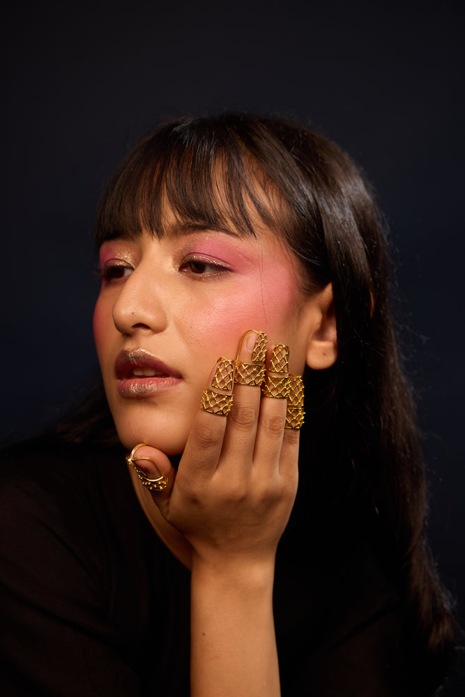 
                  
                    Jaali nail ring
                  
                