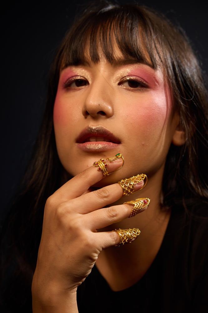 
                  
                    Assorted nail rings
                  
                