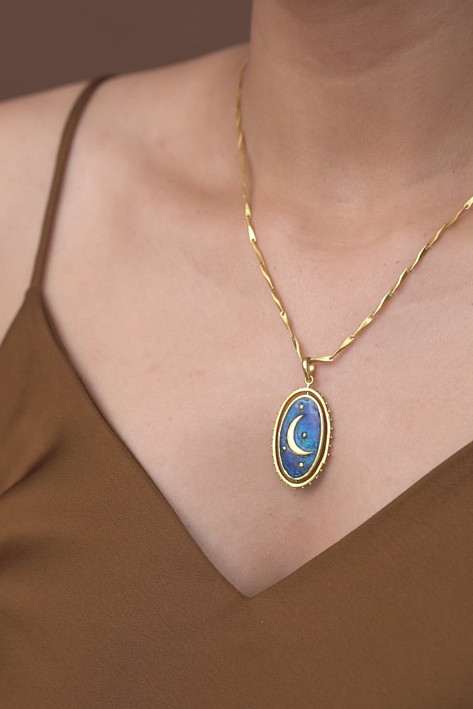 
                  
                    Load and play video in Gallery viewer, Hamsa Pendant
                  
                