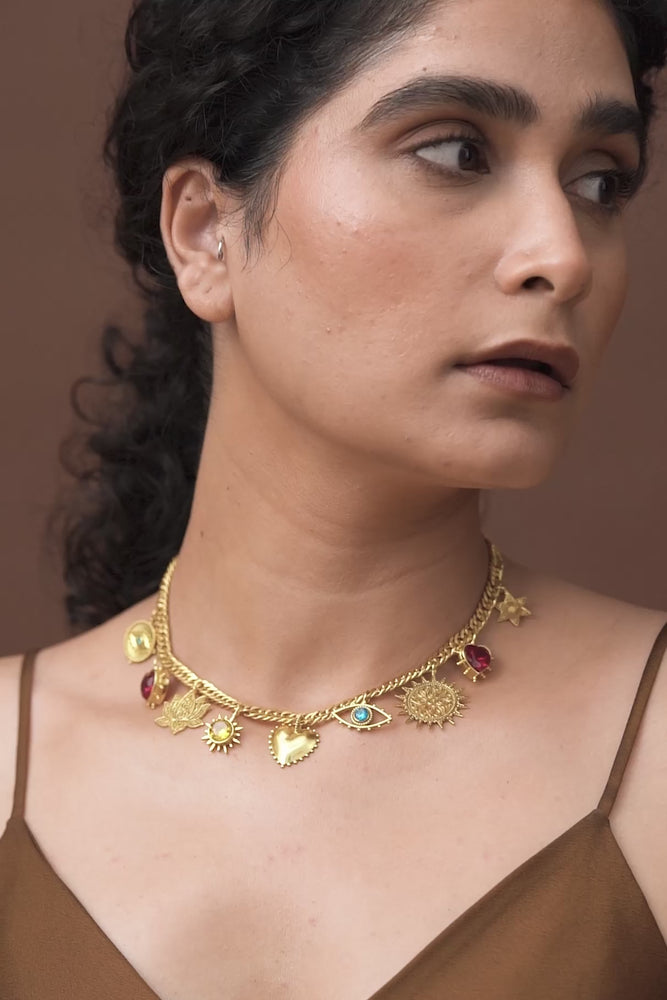 
                  
                    Load and play video in Gallery viewer, Noor Necklace
                  
                