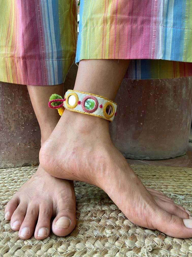 
                  
                    Aaina Anklet (Yellow)
                  
                