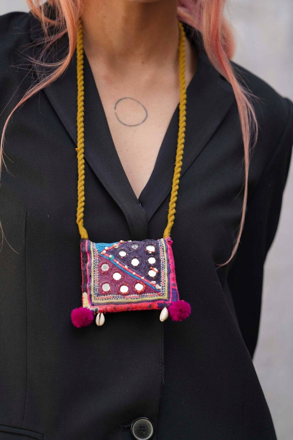 Rangeela Patch Necklace