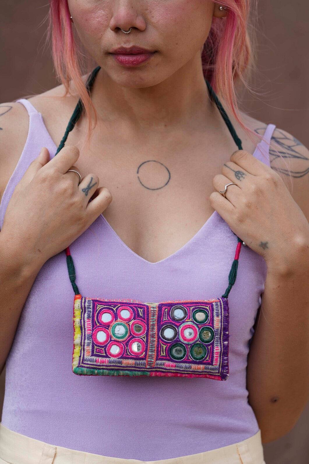 Rangeela Patch Necklace