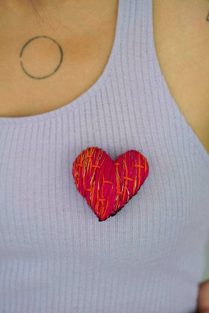 
                  
                    Heart Candy Brooch
                  
                