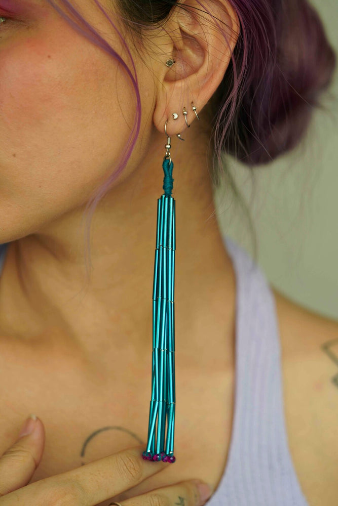 
                  
                    Blue Icicle Earring
                  
                