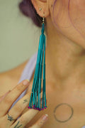 Blue Icicle Earring