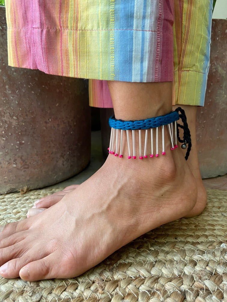 
                  
                    Lyla Anklet (Blue)
                  
                