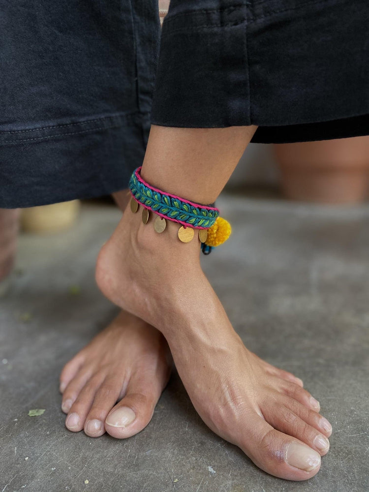 
                  
                    Basanti anklet
                  
                