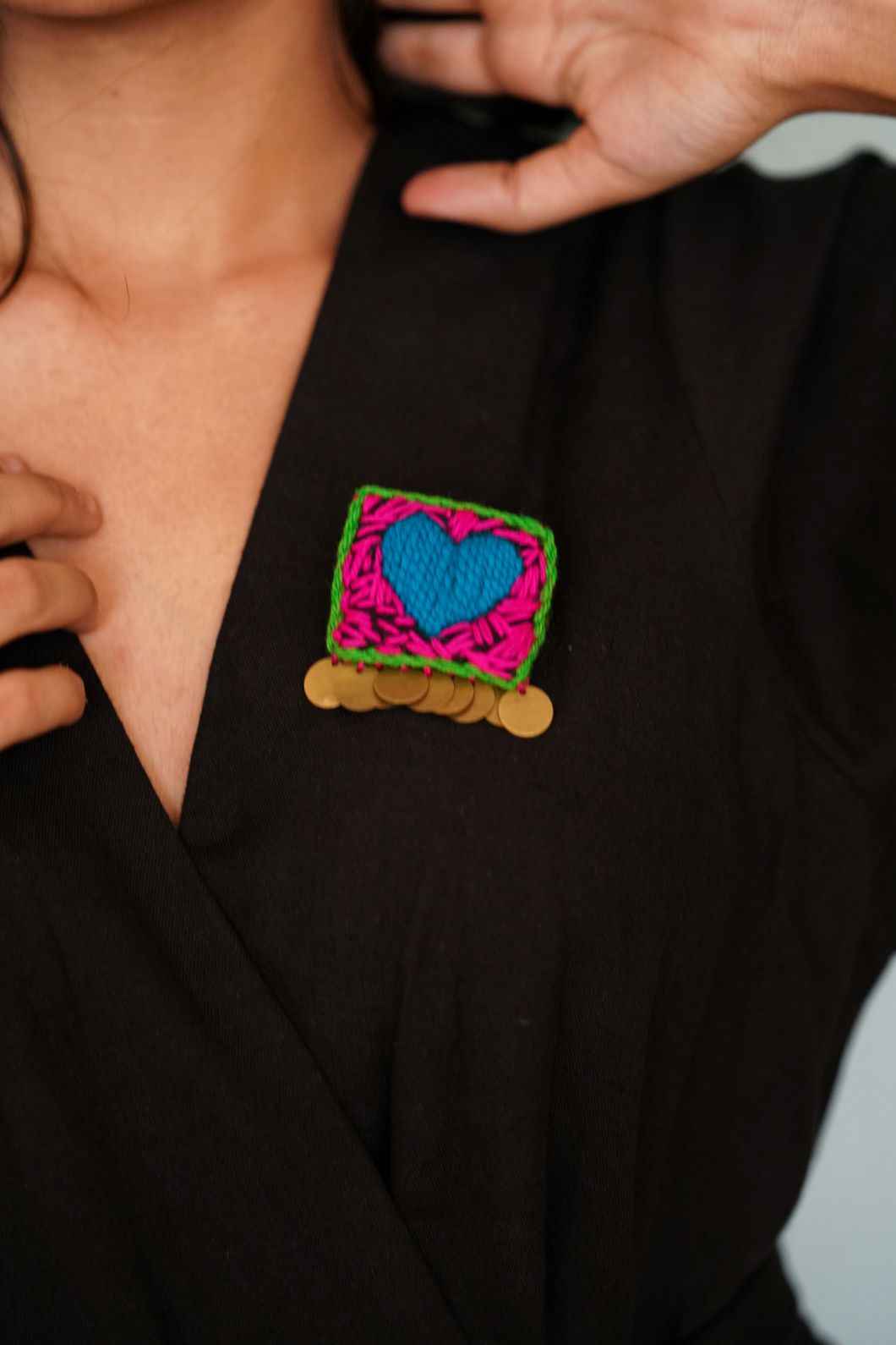 Love brooch