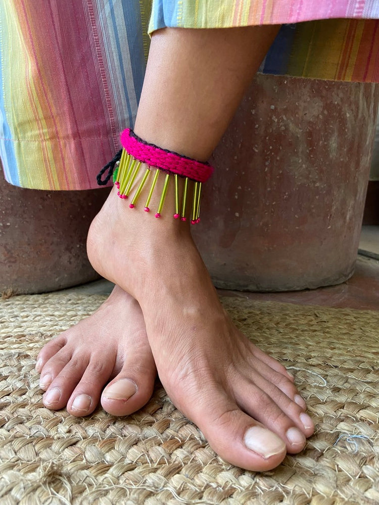 
                  
                    Lyla Anklet (Pink)
                  
                