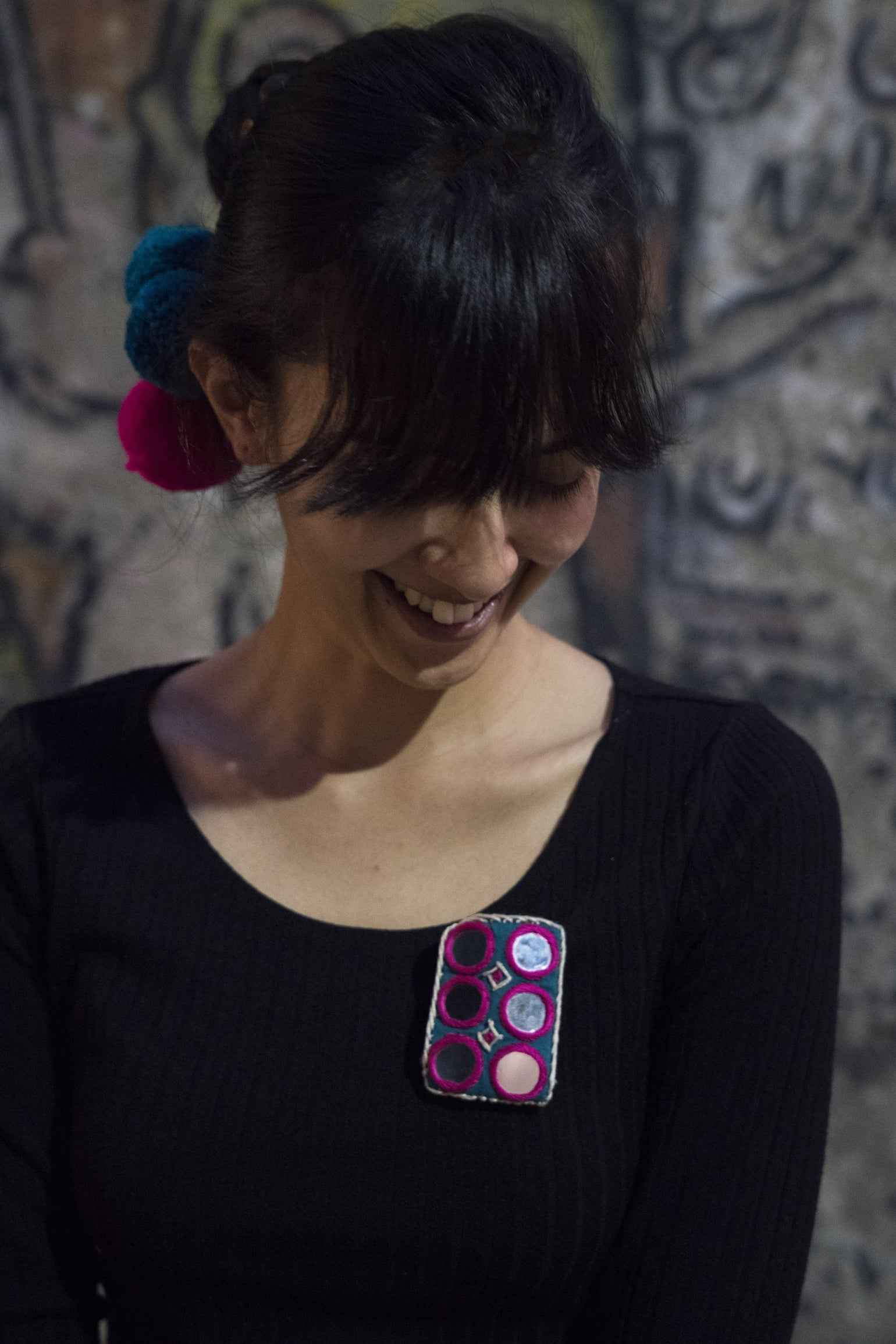 Pyaar brooch