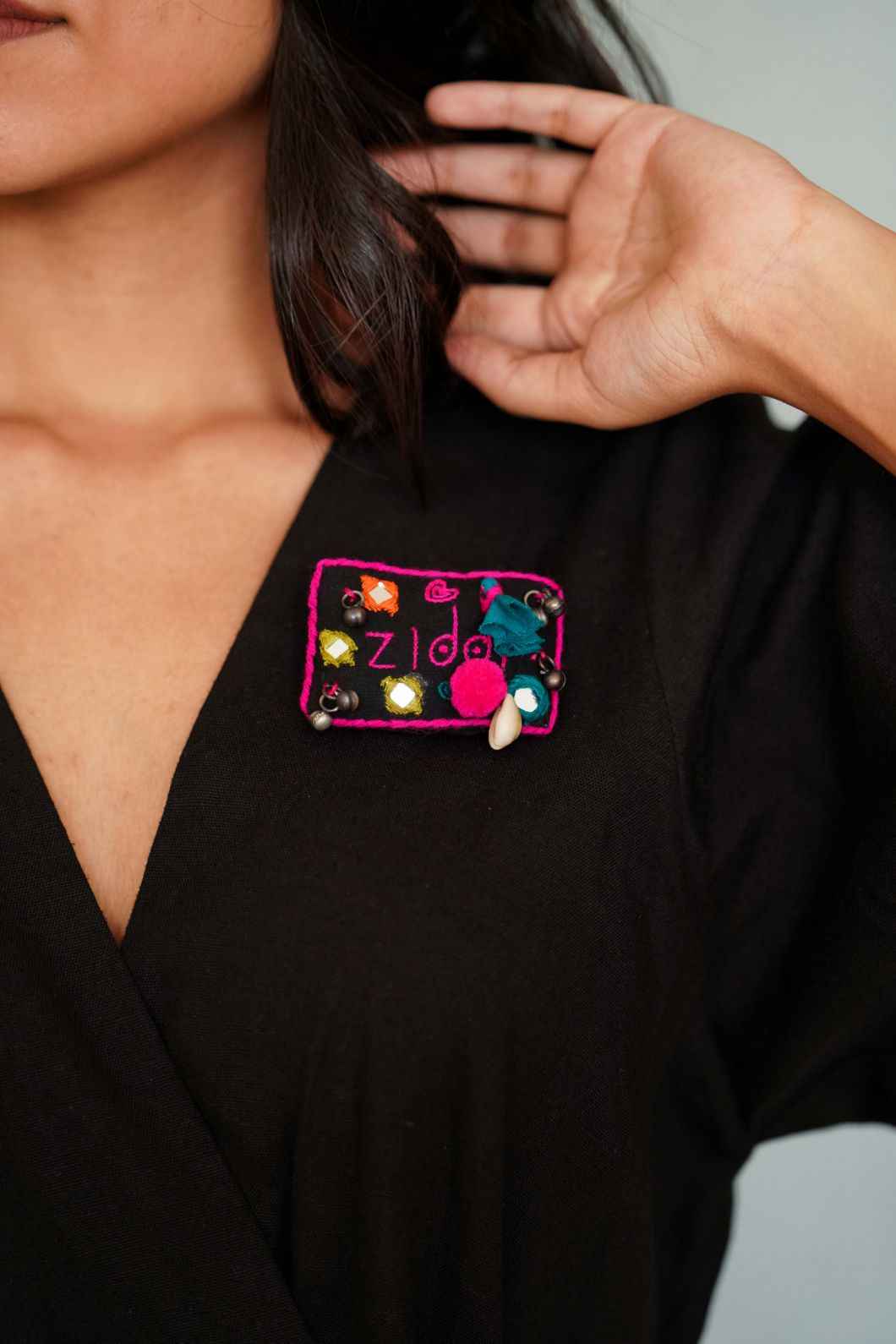 Ziddi Tribe brooch