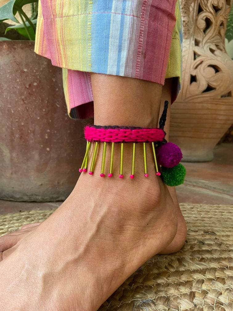 
                  
                    Lyla Anklet (Pink)
                  
                