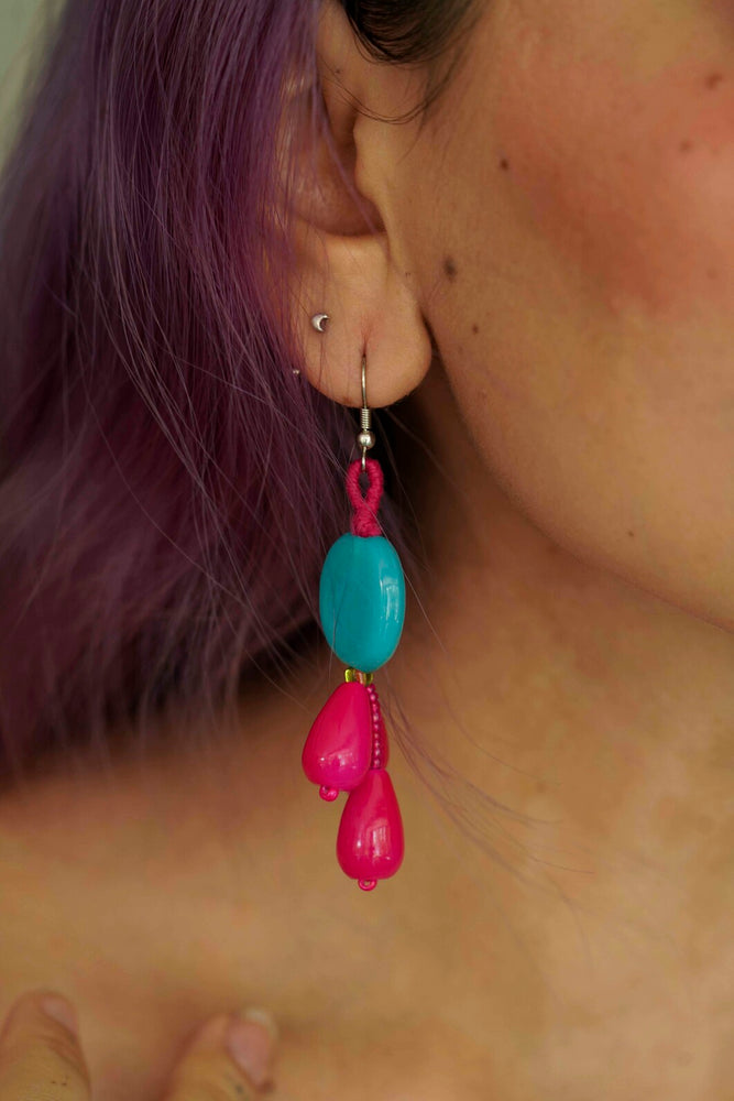 
                  
                    Candy Pop Earring (Blue and Pink)
                  
                