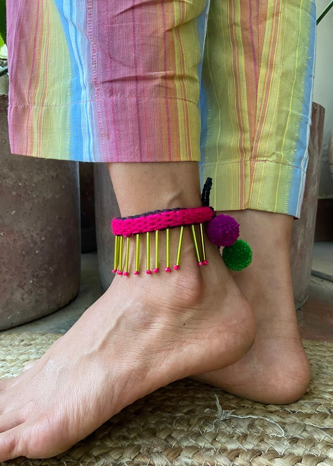 
                  
                    Lyla Anklet (Pink)
                  
                
