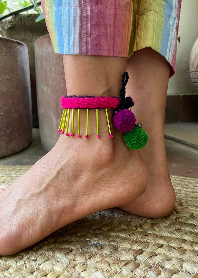 
                  
                    Lyla Anklet (Pink)
                  
                