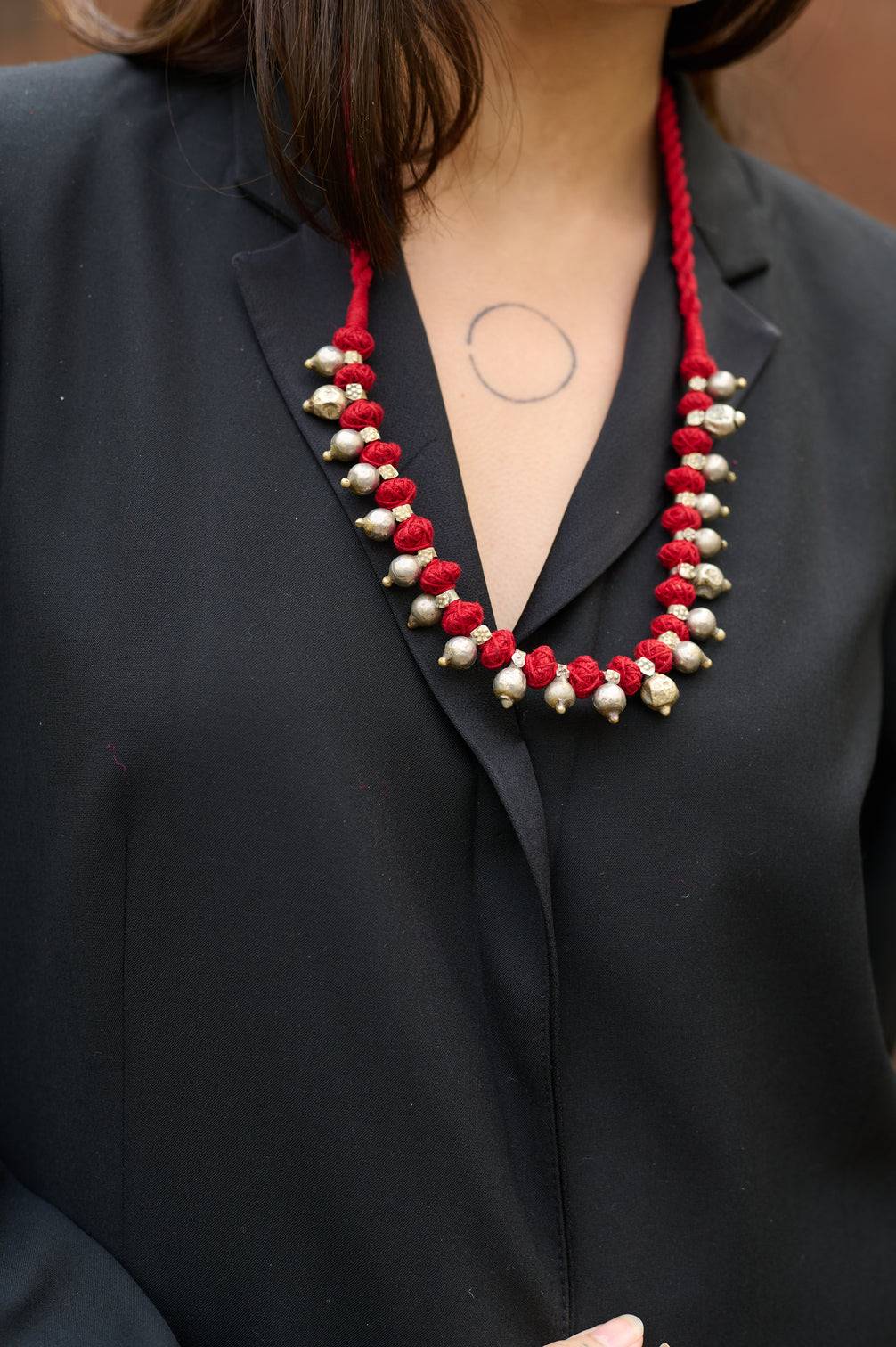 
                  
                    Boondi Bead Choker
                  
                