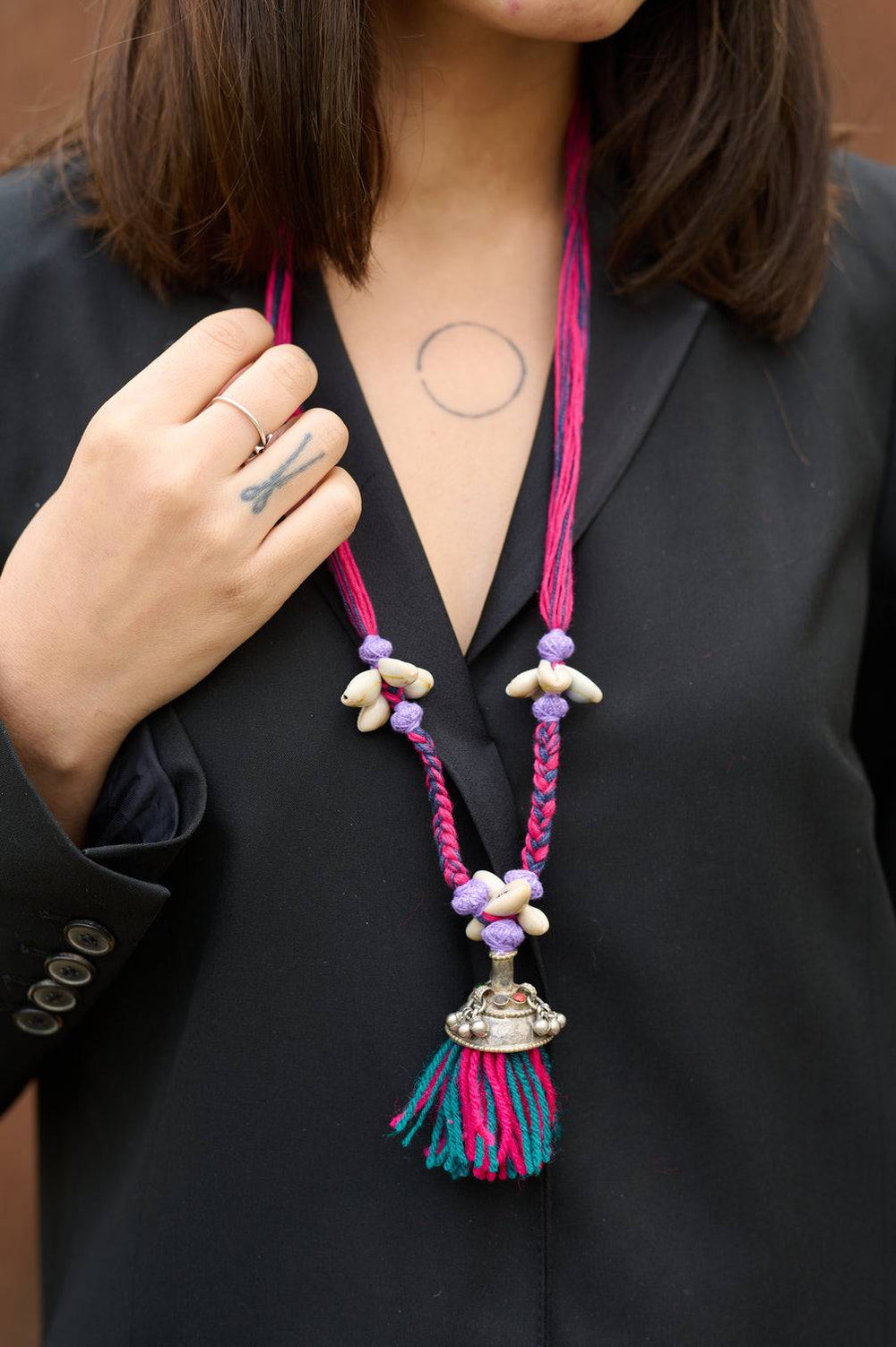 Jhumka Necklace