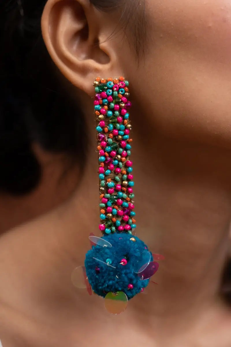 
                  
                    Patola Earrings
                  
                