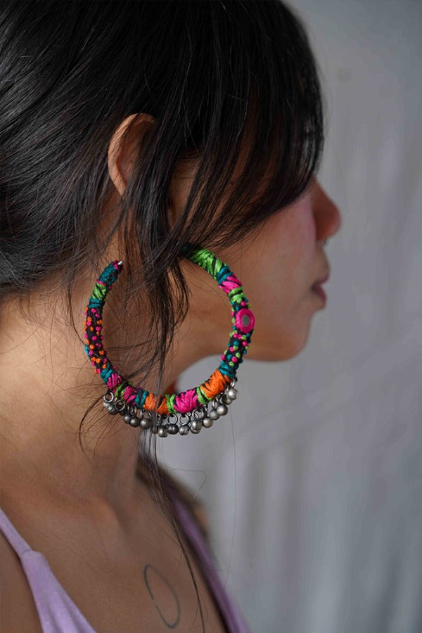 Rabari Earring (Black)