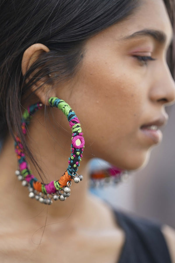 
                  
                    Rabari Earring (Black)
                  
                