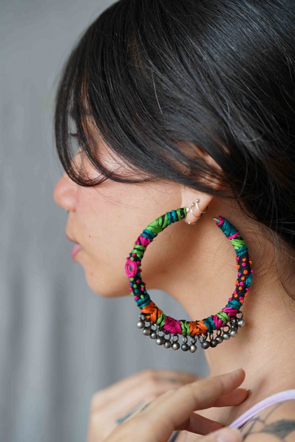 
                  
                    Rabari Earring (Black)
                  
                