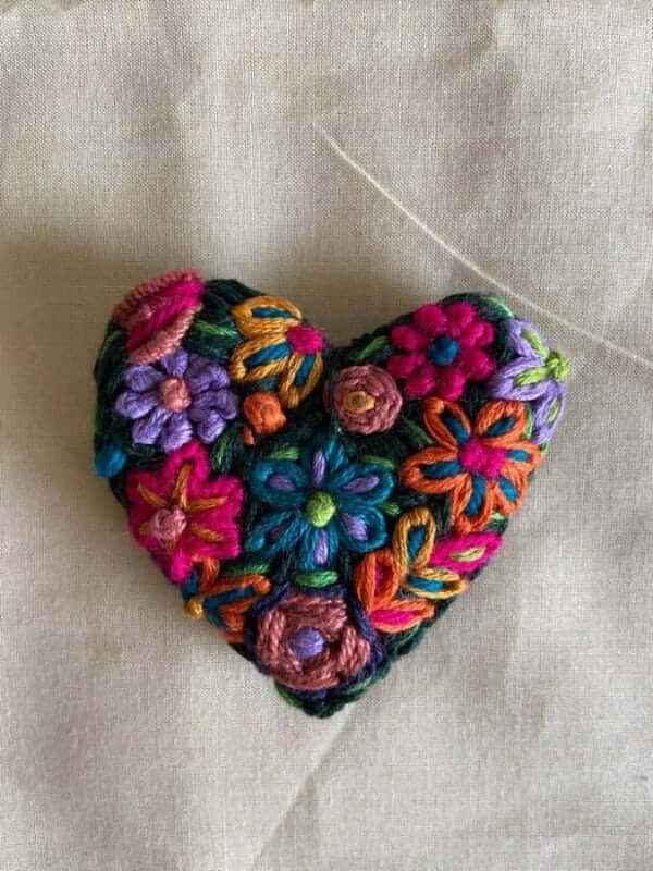 I Heart Brooch