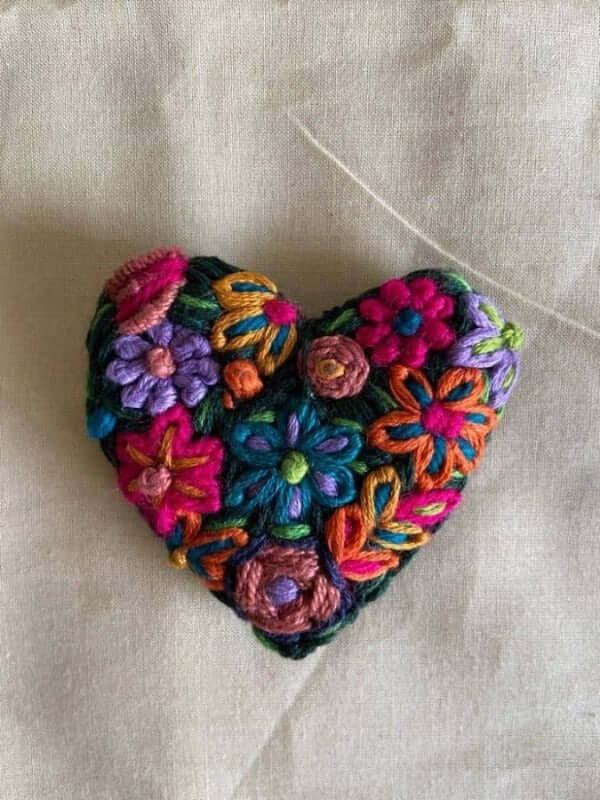 I Heart Brooch